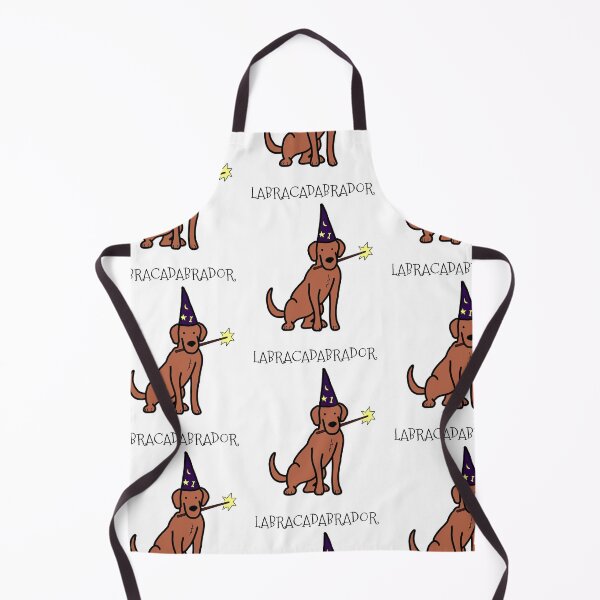 Item preview, Labracadabrador Wand Retriever (Chocolate Lab) designed and sold by Kangavark.