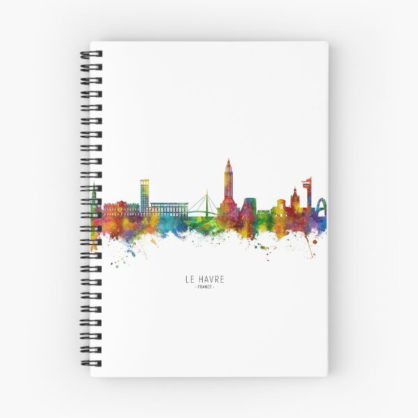 Item preview, Le Havre France Skyline designed and sold by ArtPrints.