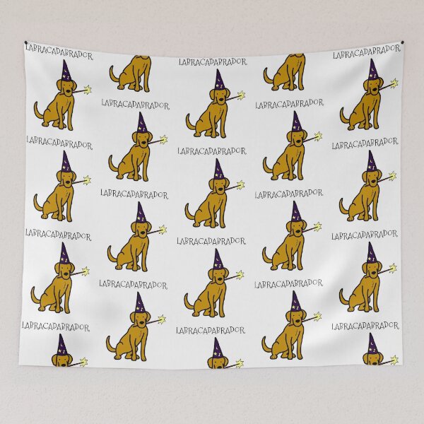 Item preview, Copy of Labracadabrador Wand Retriever (Yellow Lab) designed and sold by Kangavark.