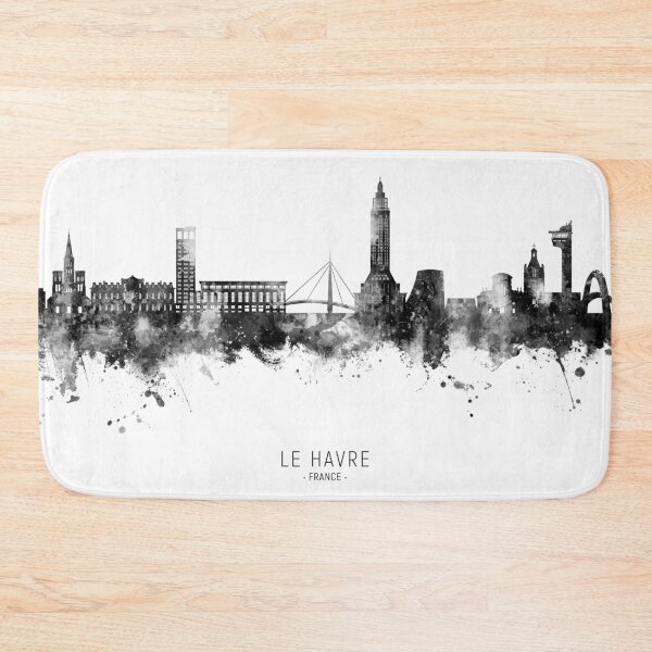 Item preview, Le Havre France Skyline designed and sold by ArtPrints.