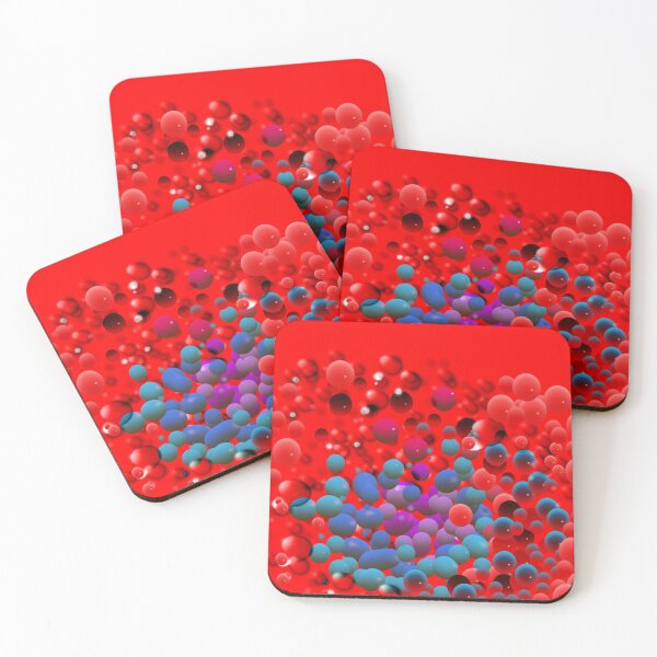 Item preview, Red bubble blue bubble creativity  designed and sold by jotcar.
