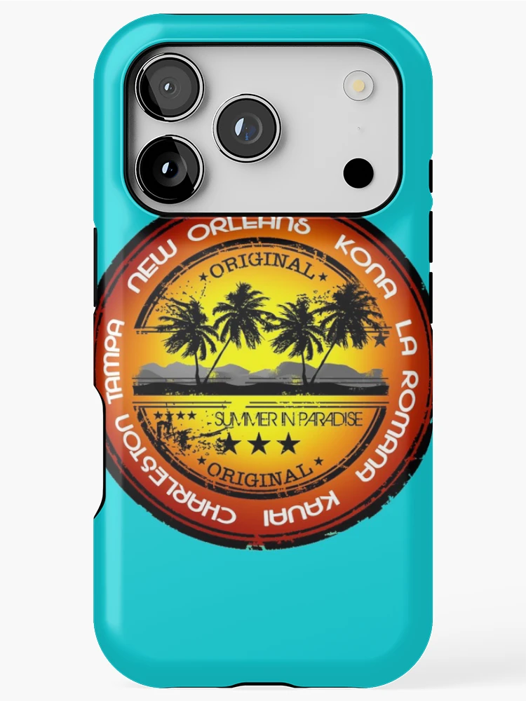 Thumbnail 1 of 4, iPhone Case, Summer Heat designed and sold by 3vanjava.