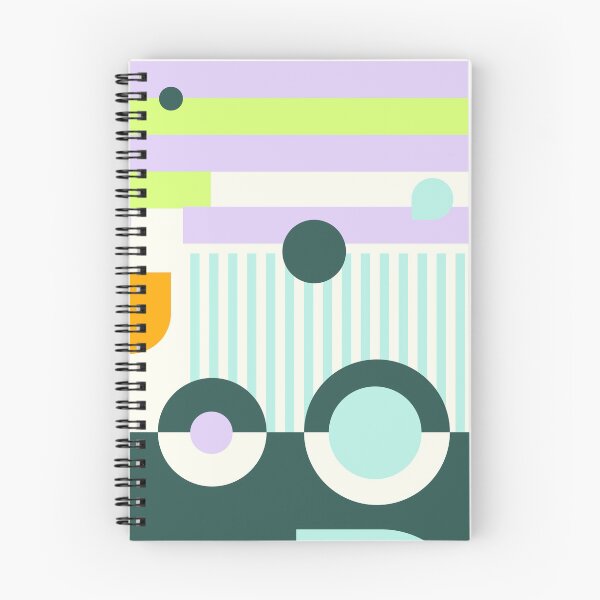 Item preview, Pastel geometric abstract designed and sold by pokoloprints.