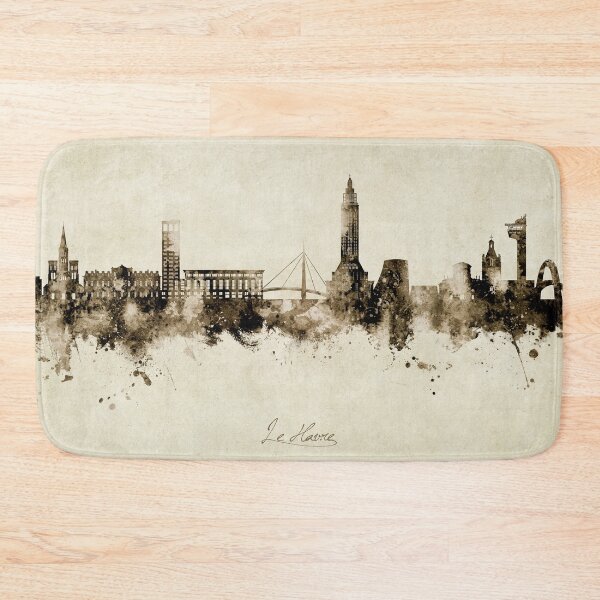 Item preview, Le Havre France Skyline designed and sold by ArtPrints.