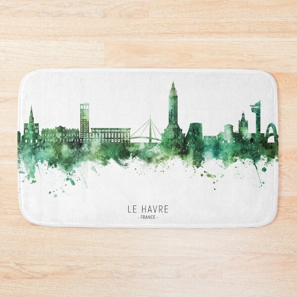Item preview, Le Havre France Skyline designed and sold by ArtPrints.