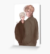 Andrew Minyard Neil Josten Greeting Card
