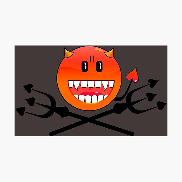 Item preview, Devil Smiley VRS2 designed and sold by vivendulies.