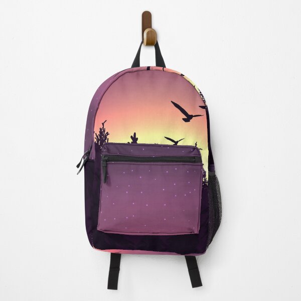Item preview, Pine Forest With Pink Sunset Landscape  designed and sold by JTS STORE.