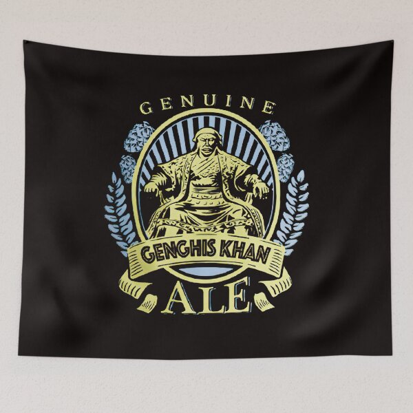 Item preview, Genghis Khan Beer Label designed and sold by shop-CaoDs21.