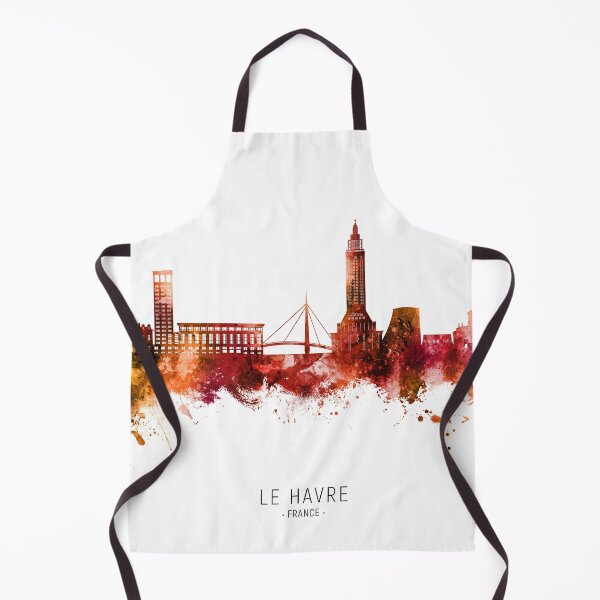 Item preview, Le Havre France Skyline designed and sold by ArtPrints.