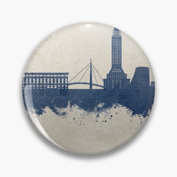 Item preview, Le Havre France Skyline designed and sold by ArtPrints.