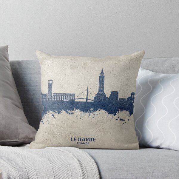 Item preview, Le Havre France Skyline designed and sold by ArtPrints.