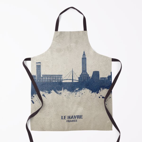 Item preview, Le Havre France Skyline designed and sold by ArtPrints.