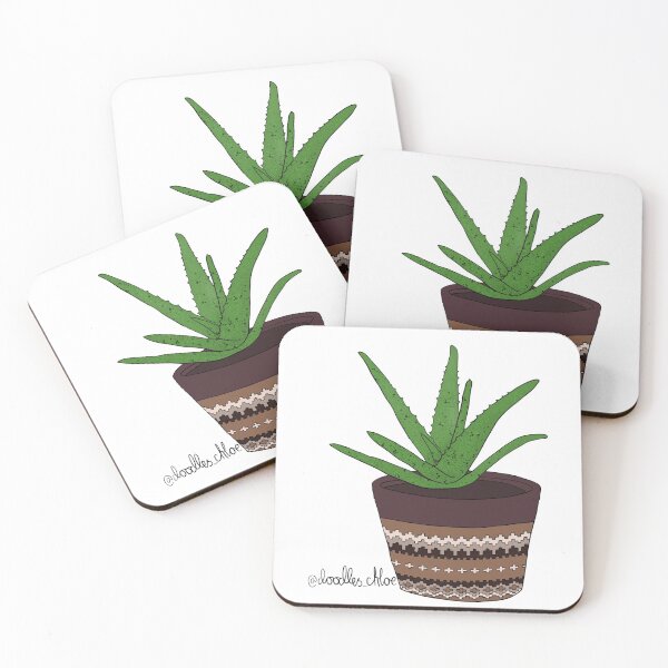 Item preview, Aloe Vera Plant: Burn-ease Sanders  designed and sold by Doodles-Chloe.