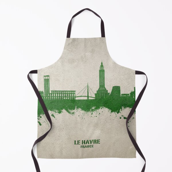 Item preview, Le Havre France Skyline designed and sold by ArtPrints.