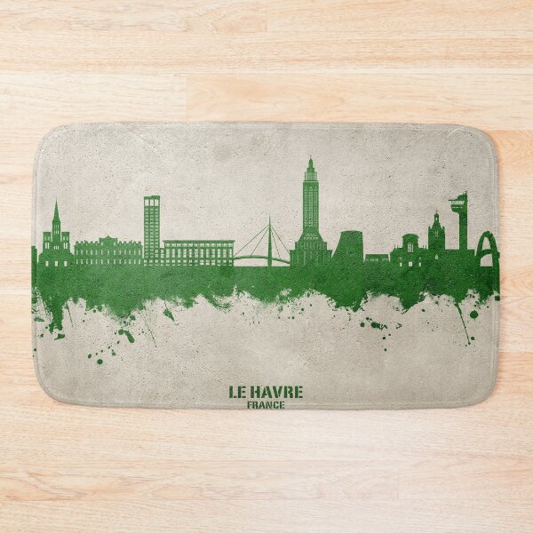 Item preview, Le Havre France Skyline designed and sold by ArtPrints.