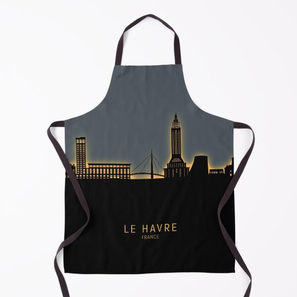 Item preview, Le Havre France Skyline designed and sold by ArtPrints.