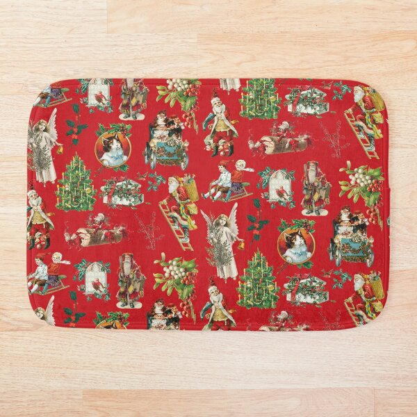 Item preview, Vintage Retro Christmas Holiday Festive Red Pattern designed and sold by theimagezone.