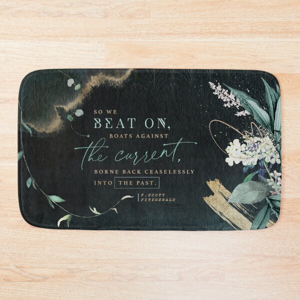 Item preview, So we beat on - The Great Gatsby designed and sold by Stella Bookish Art.