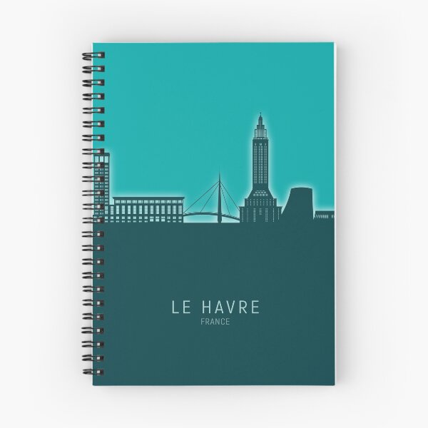 Item preview, Le Havre France Skyline designed and sold by ArtPrints.