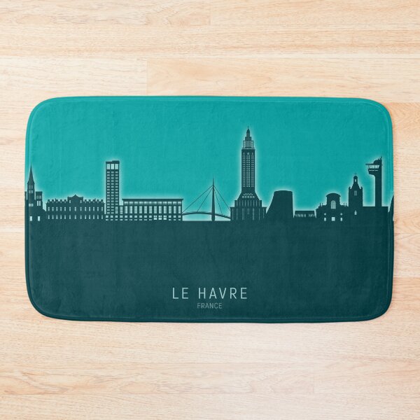 Item preview, Le Havre France Skyline designed and sold by ArtPrints.