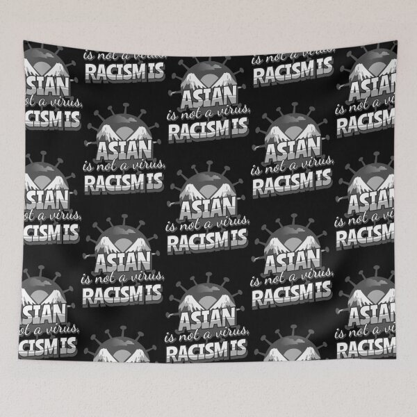 Item preview, ASIAN IS NOT A VIRUS, RACISM IS   designed and sold by PeruginiIv.