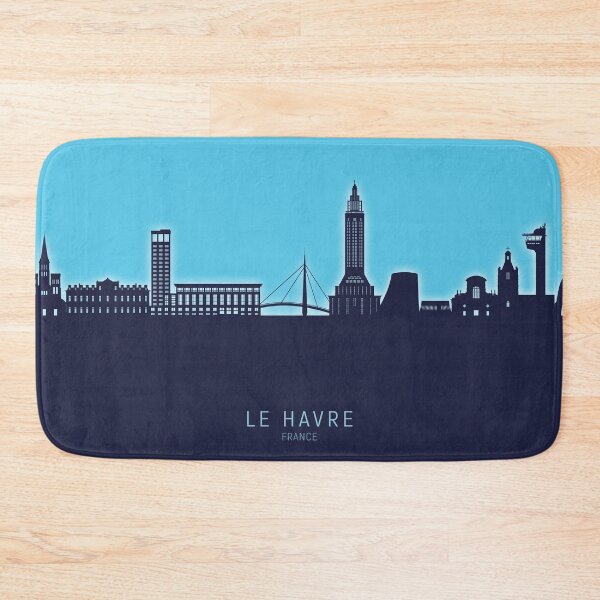 Item preview, Le Havre France Skyline designed and sold by ArtPrints.