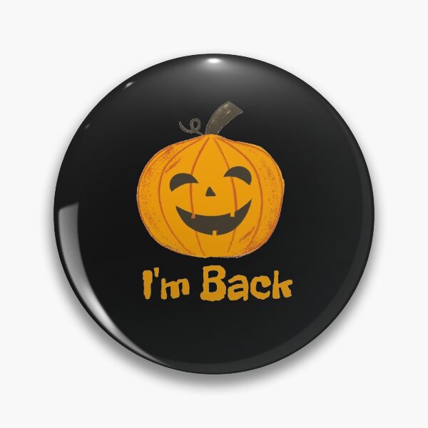 Item preview, I am Back Halloween Pumpkin designed and sold by SPF14.