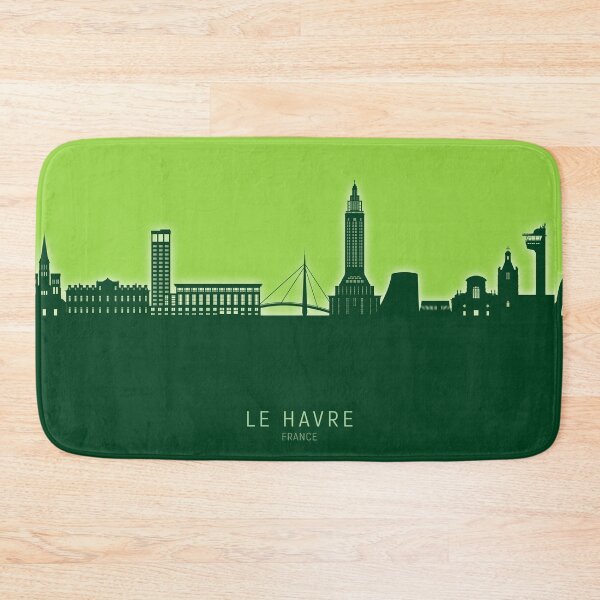Item preview, Le Havre France Skyline designed and sold by ArtPrints.