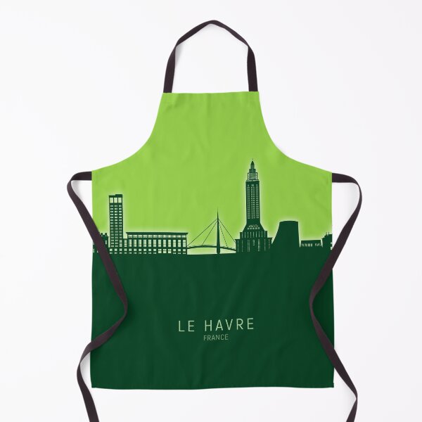 Item preview, Le Havre France Skyline designed and sold by ArtPrints.