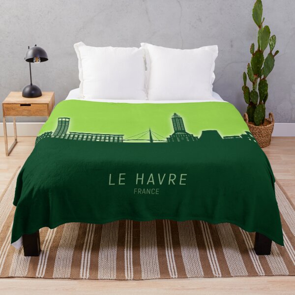 Item preview, Le Havre France Skyline designed and sold by ArtPrints.
