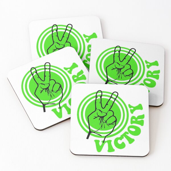 Item preview, V for Victory (Green) designed and sold by BrazenSwagger.