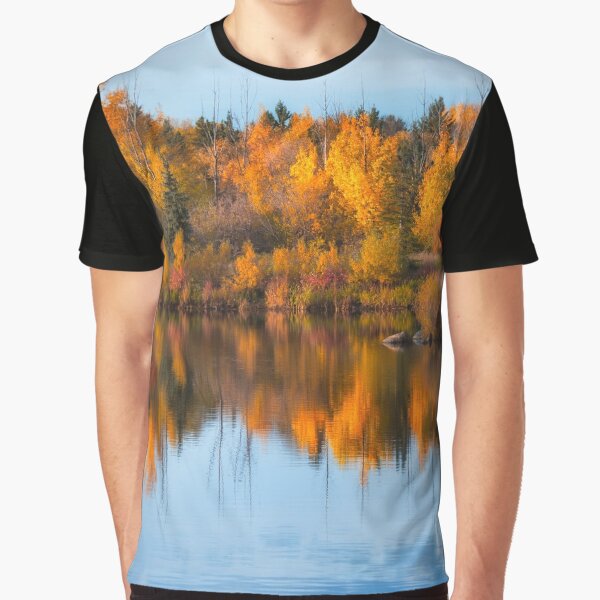 Seasonal Reflection Graphic T-Shirt