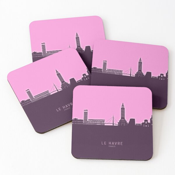 Item preview, Le Havre France Skyline designed and sold by ArtPrints.