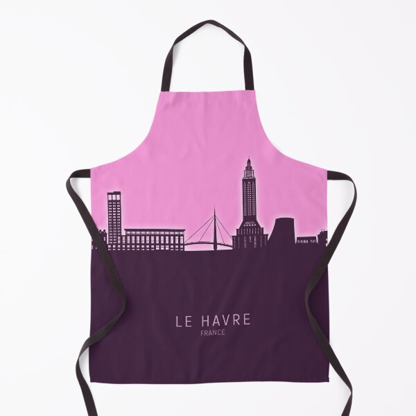Item preview, Le Havre France Skyline designed and sold by ArtPrints.