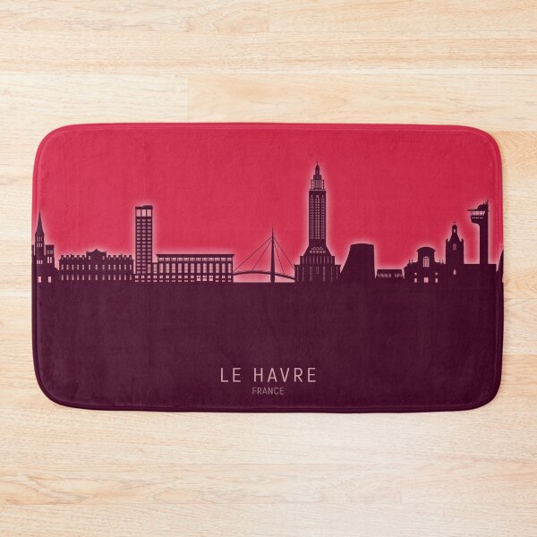 Item preview, Le Havre France Skyline designed and sold by ArtPrints.