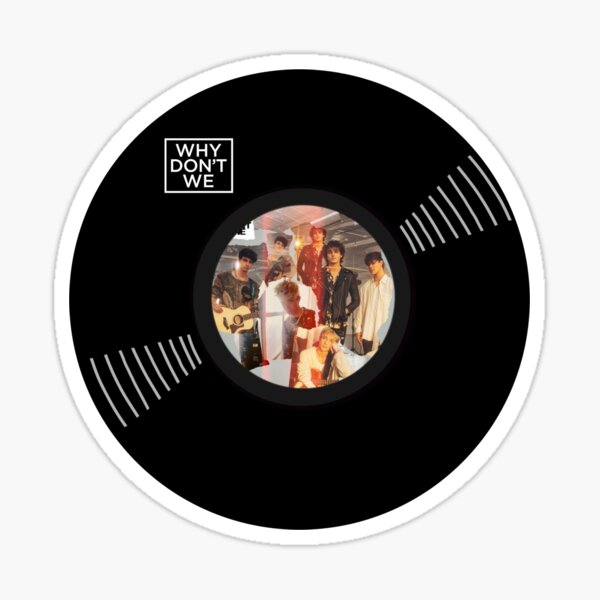 Vinyl-Schallplatte - Warum nicht? Sticker