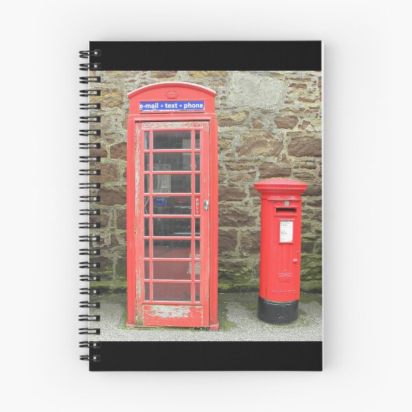 Item preview, Iconic red telephone boxes with an iconic red post designed and sold by irenicrhonda.