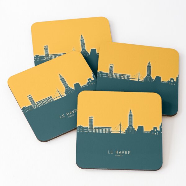 Item preview, Le Havre France Skyline designed and sold by ArtPrints.