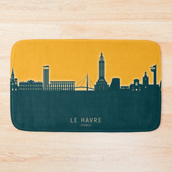Item preview, Le Havre France Skyline designed and sold by ArtPrints.