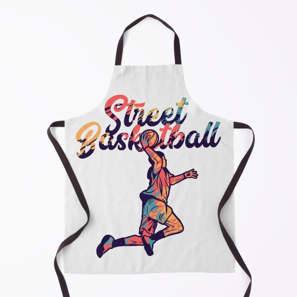 Item preview, Vector Illustration Street Basketball with Man Doing Slam Dunk designed and sold by Peekonet.