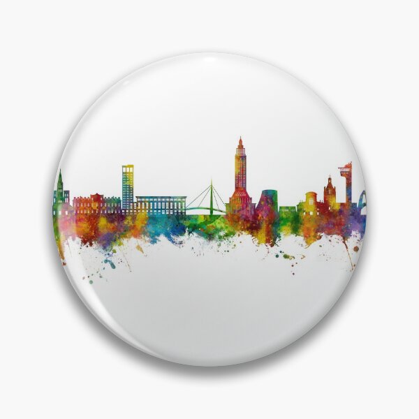 Item preview, Le Havre France Skyline designed and sold by ArtPrints.