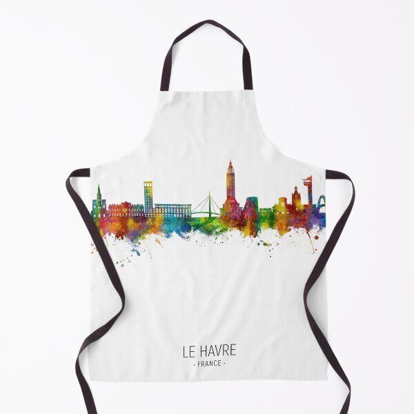 Item preview, Le Havre France Skyline designed and sold by ArtPrints.