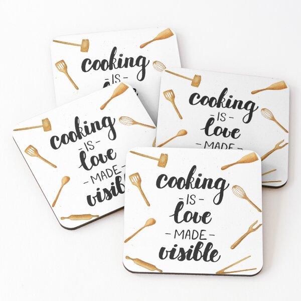 Item preview, Cooking is Love Made Visible designed and sold by WearWolfDesigns.