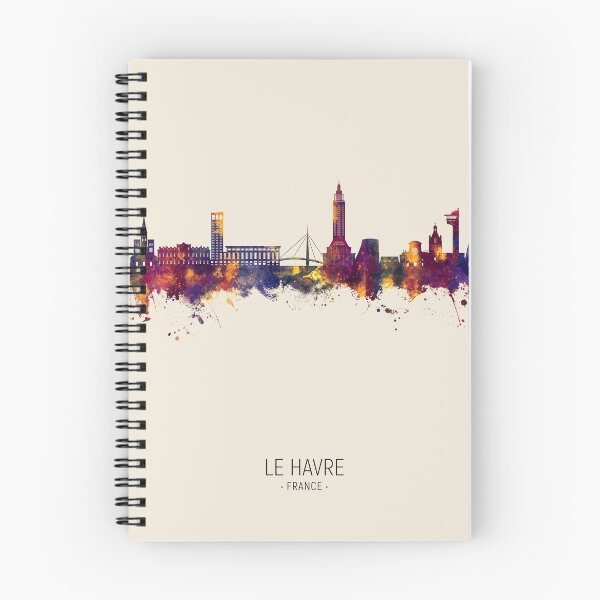 Item preview, Le Havre France Skyline designed and sold by ArtPrints.