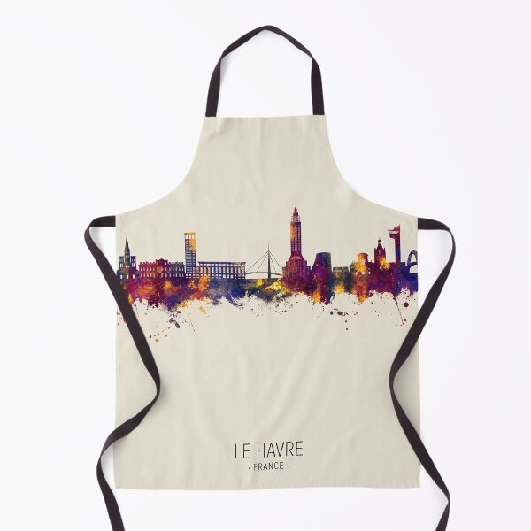 Item preview, Le Havre France Skyline designed and sold by ArtPrints.