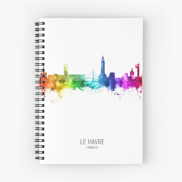 Item preview, Le Havre France Skyline designed and sold by ArtPrints.