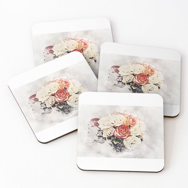 Item preview, romantic flower painting designed and sold by Rjaa Designes.