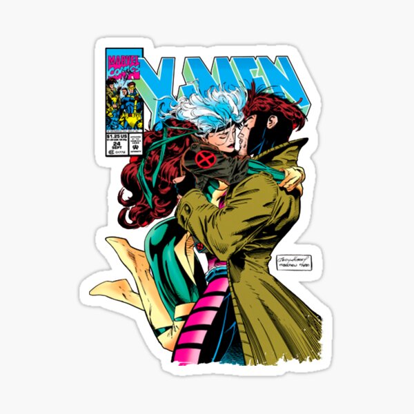 Gambit And Rogue Sticker
