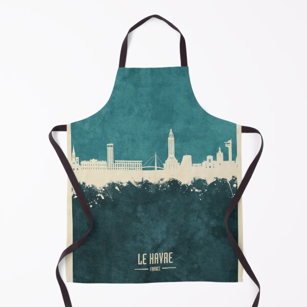 Item preview, Le Havre France Skyline designed and sold by ArtPrints.